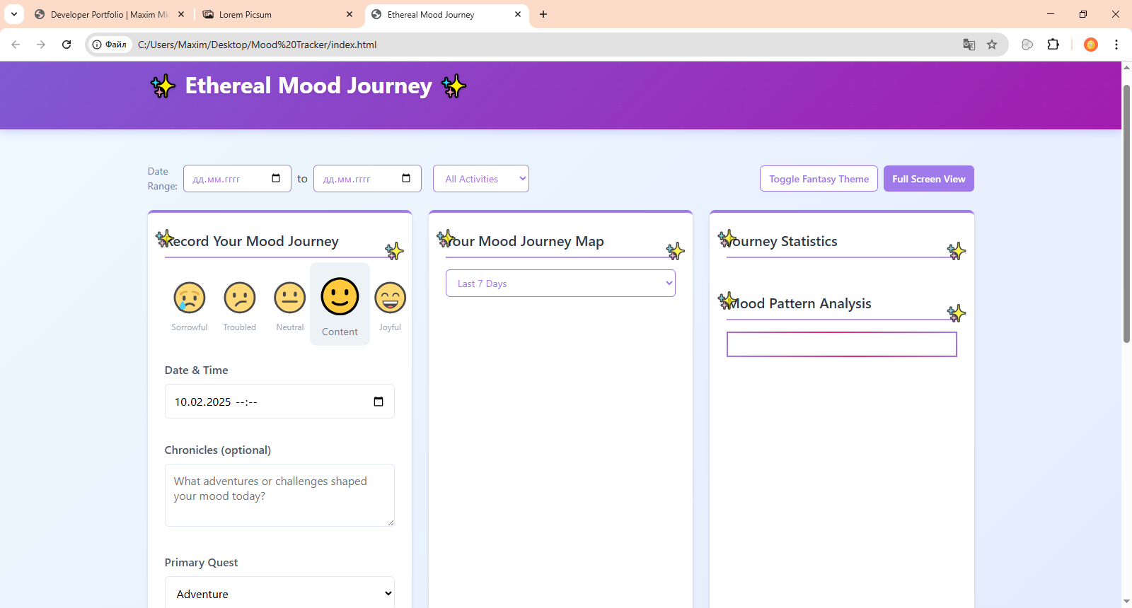 Mood Tracker